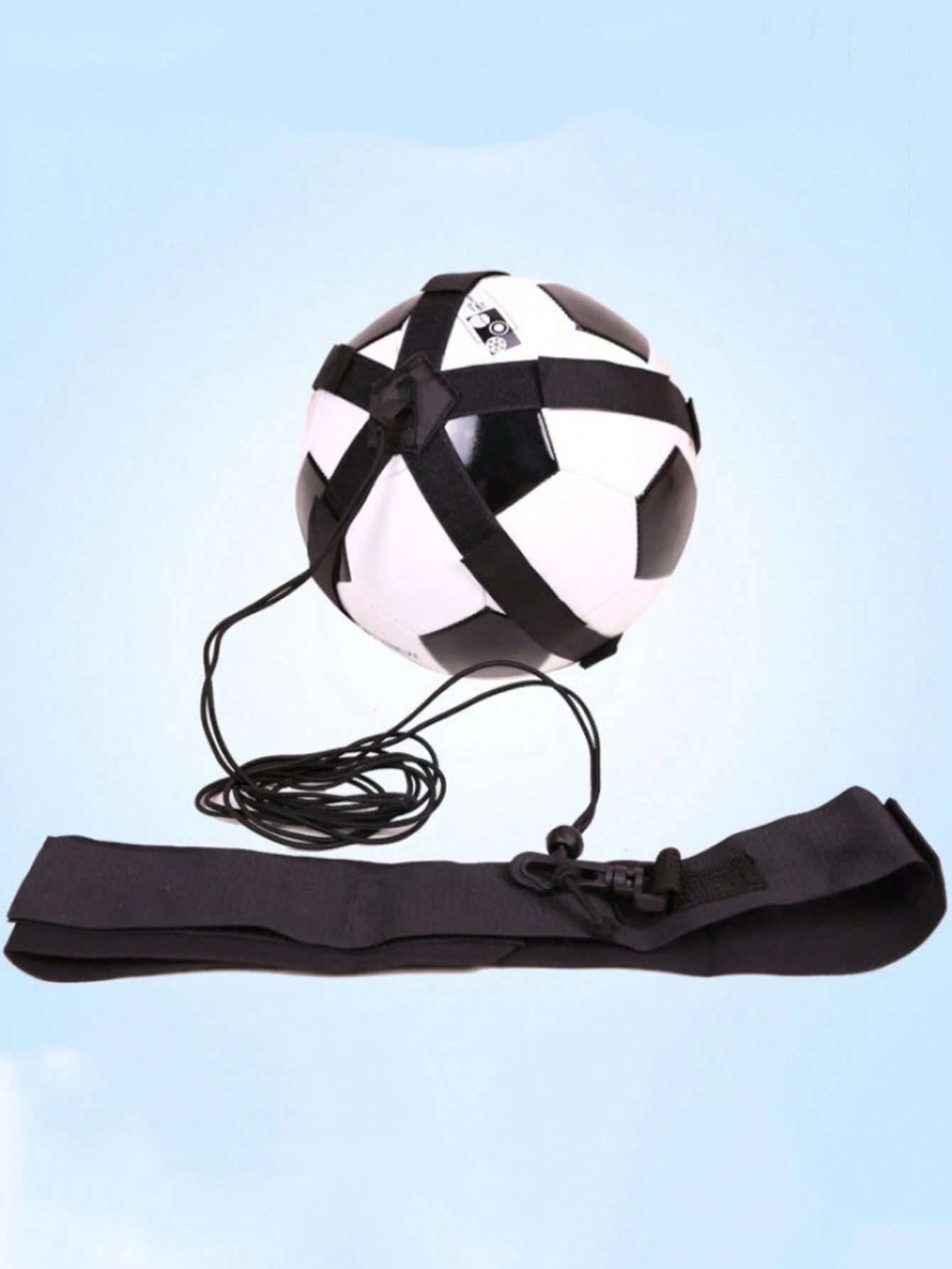 1Pc Football Control Training Solo Kick Leg Assist Adjustable Waist Belt